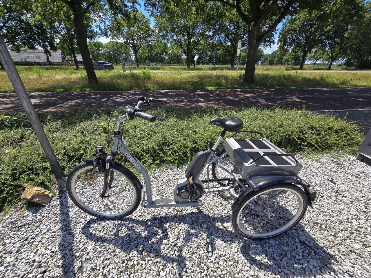 Elektrische driewielers van raam pfautec ebike senioren fiets