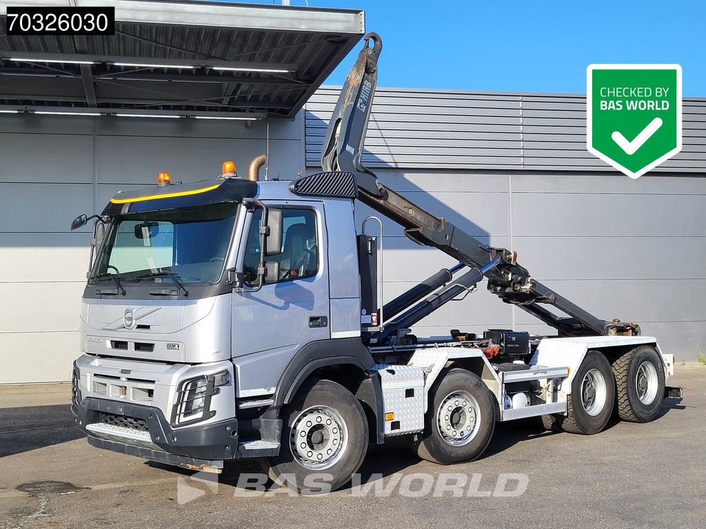 Volvo FMX 460 8X4 HIAB XR21Z59 Containers system Big-Axle Automatic VEB+ Euro 6
