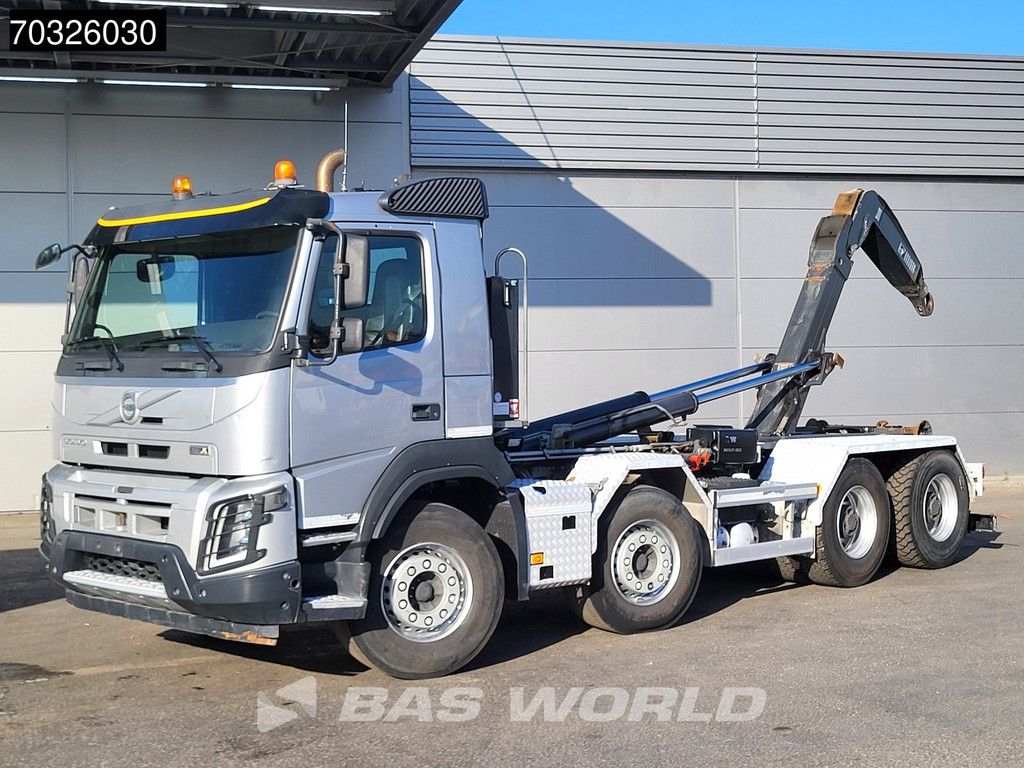 Volvo FMX 460 8X4 HIAB XR21Z59 Containers system Big-Axle Automatic VEB+ Euro 6
