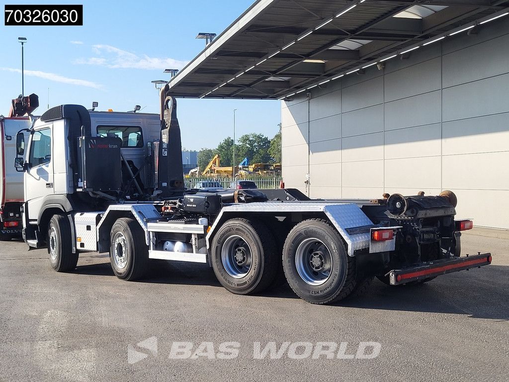 Volvo FMX 460 8X4 HIAB XR21Z59 Containers system Big-Axle Automatic VEB+ Euro 6