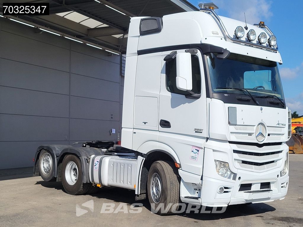 Mercedes Actros Actros 2551 6X2 GigaSpace Retarder 2x Tanks Standklima Hydraulik Liftachse