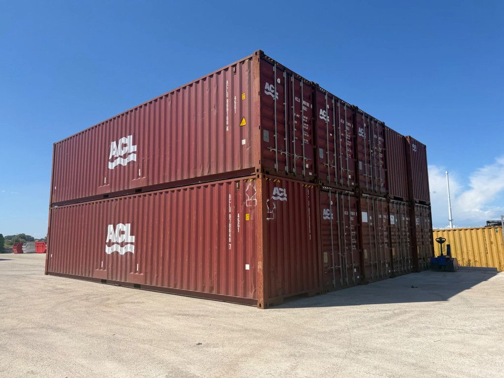 Sidalco 40FT zeecontainers 10x op voorraad!