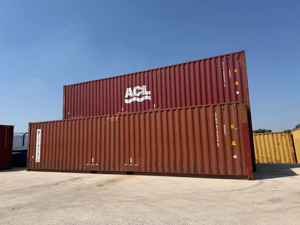 Sidalco 40FT zeecontainers 10x op voorraad!