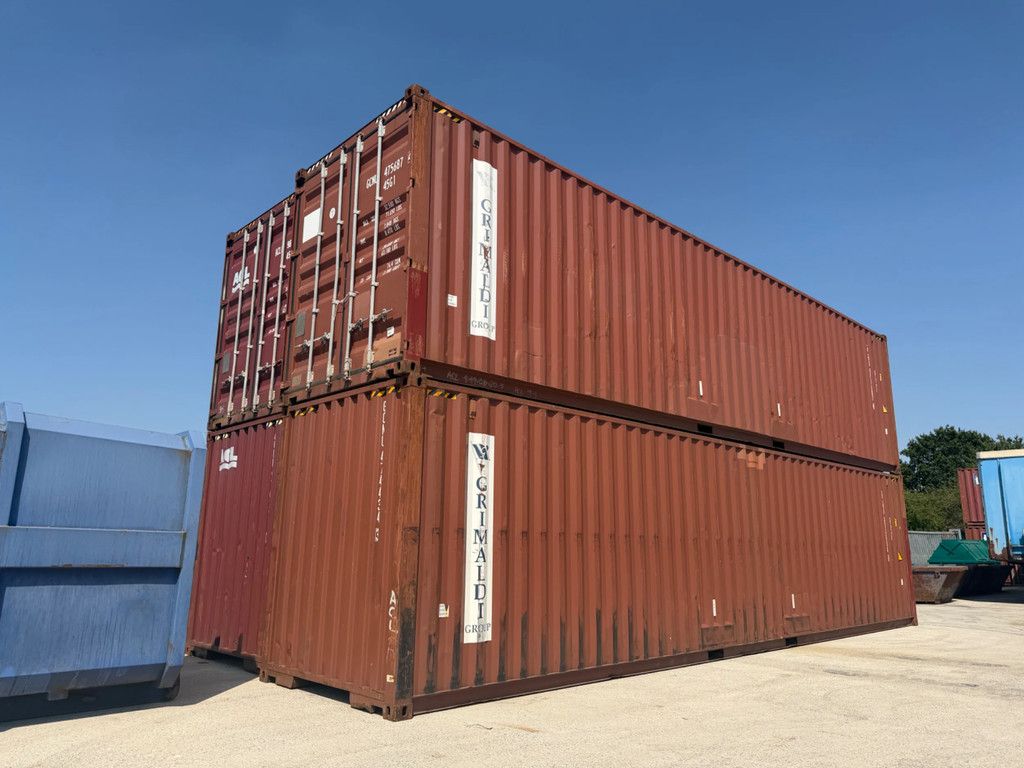 Sidalco 40FT zeecontainers 10x op voorraad!