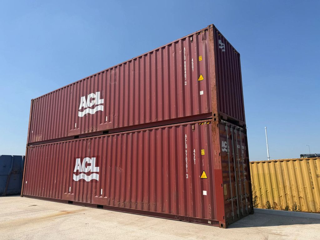 Sidalco 40FT zeecontainers 10x op voorraad!