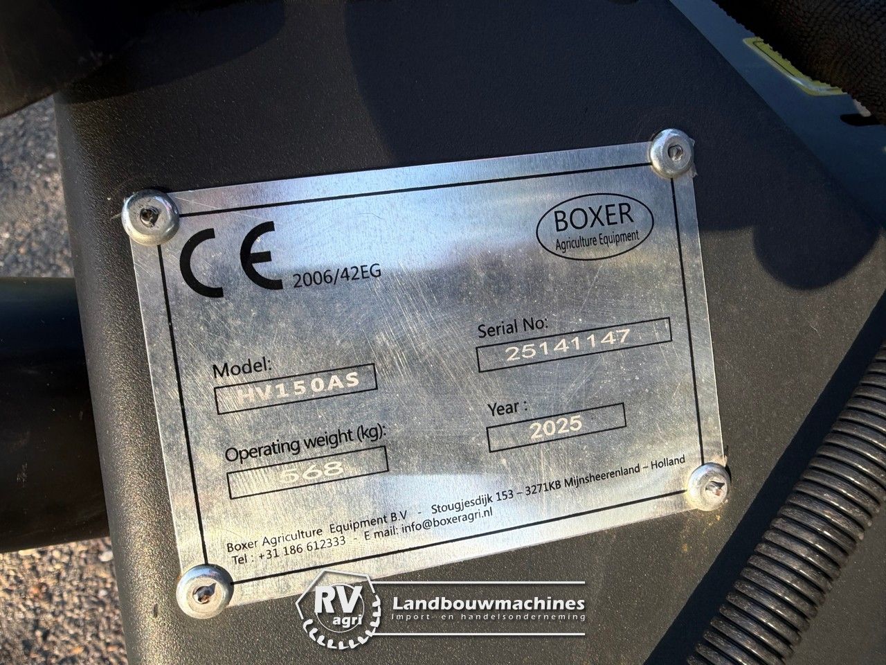 Boxer HV 150 AS Houtversnipperaar 15 cm No-stress