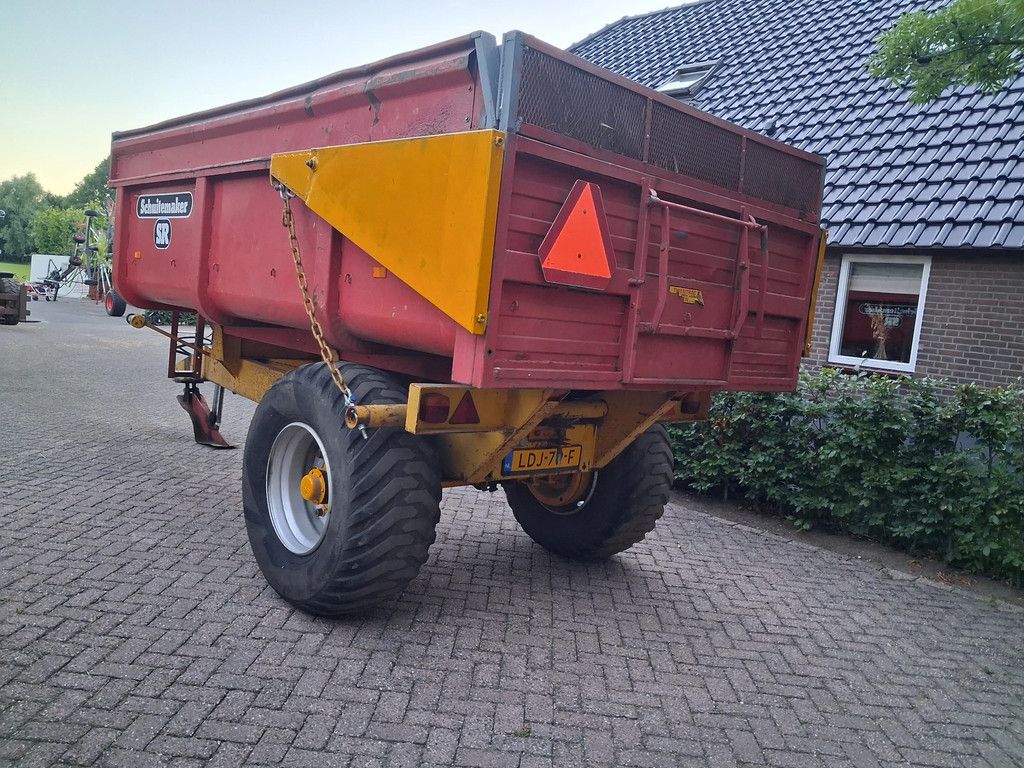 Schuitemaker SR 7.5 ton kipper/graankipper