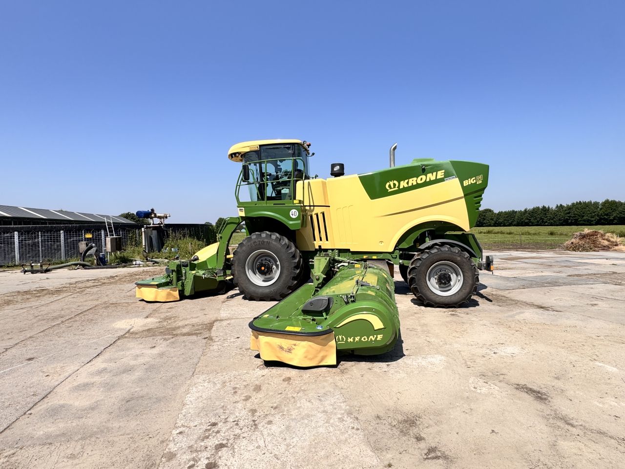 Krone Big M 450 CV zelfrijdende maaier