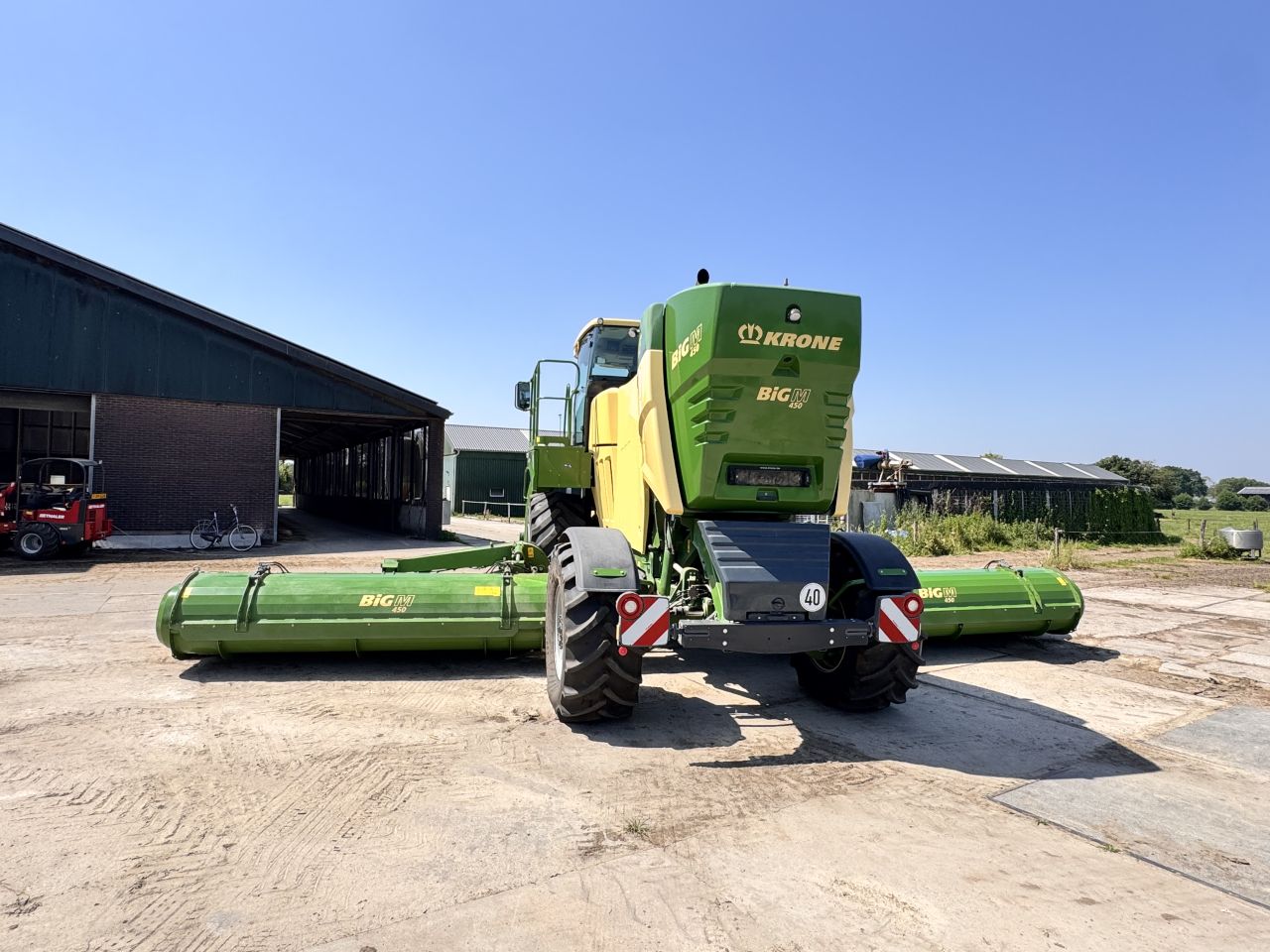Krone Big M 450 CV zelfrijdende maaier