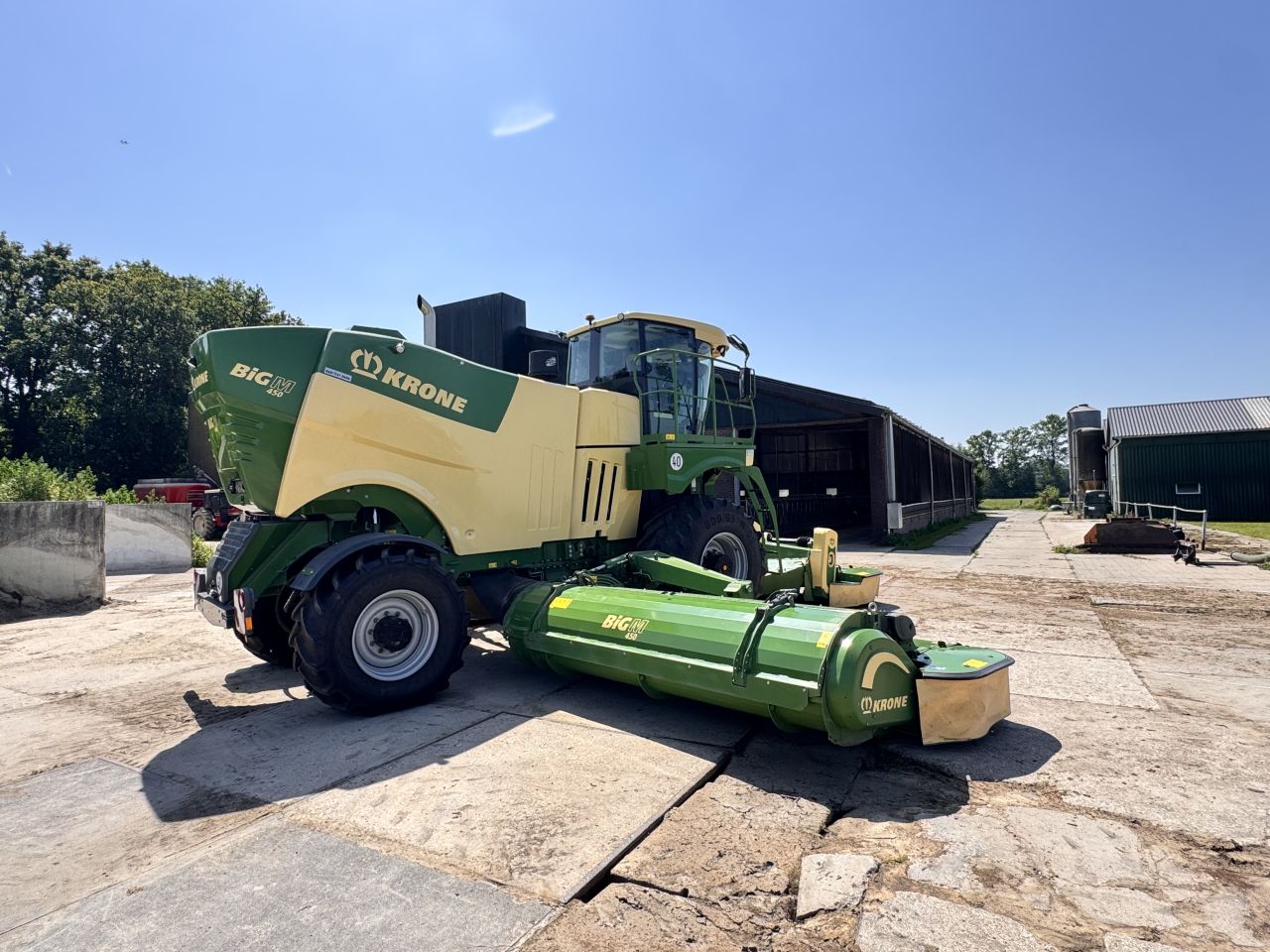 Krone Big M 450 CV zelfrijdende maaier