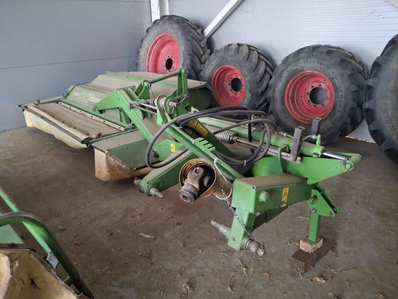 Krone Heckmähwerk mit Walzenaufbereiter