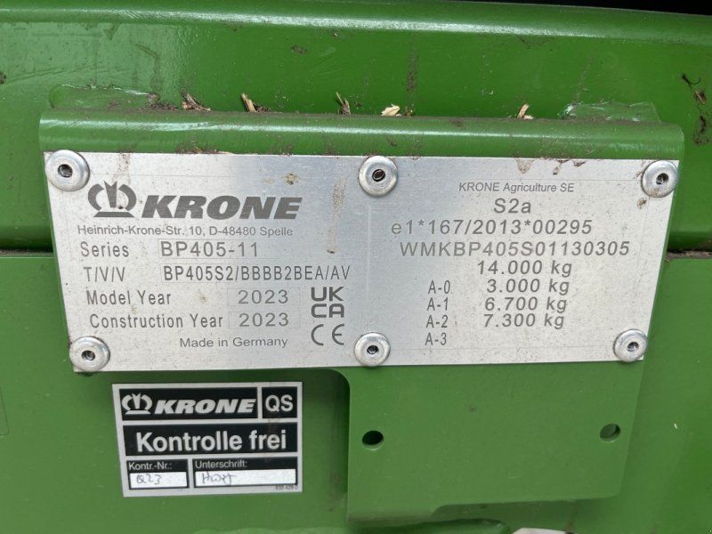 Krone Big Pack 1290 VC