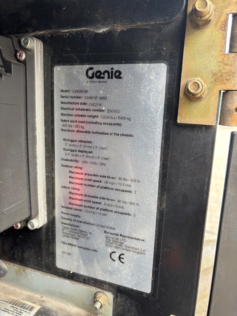 Genie GS 4069 BE