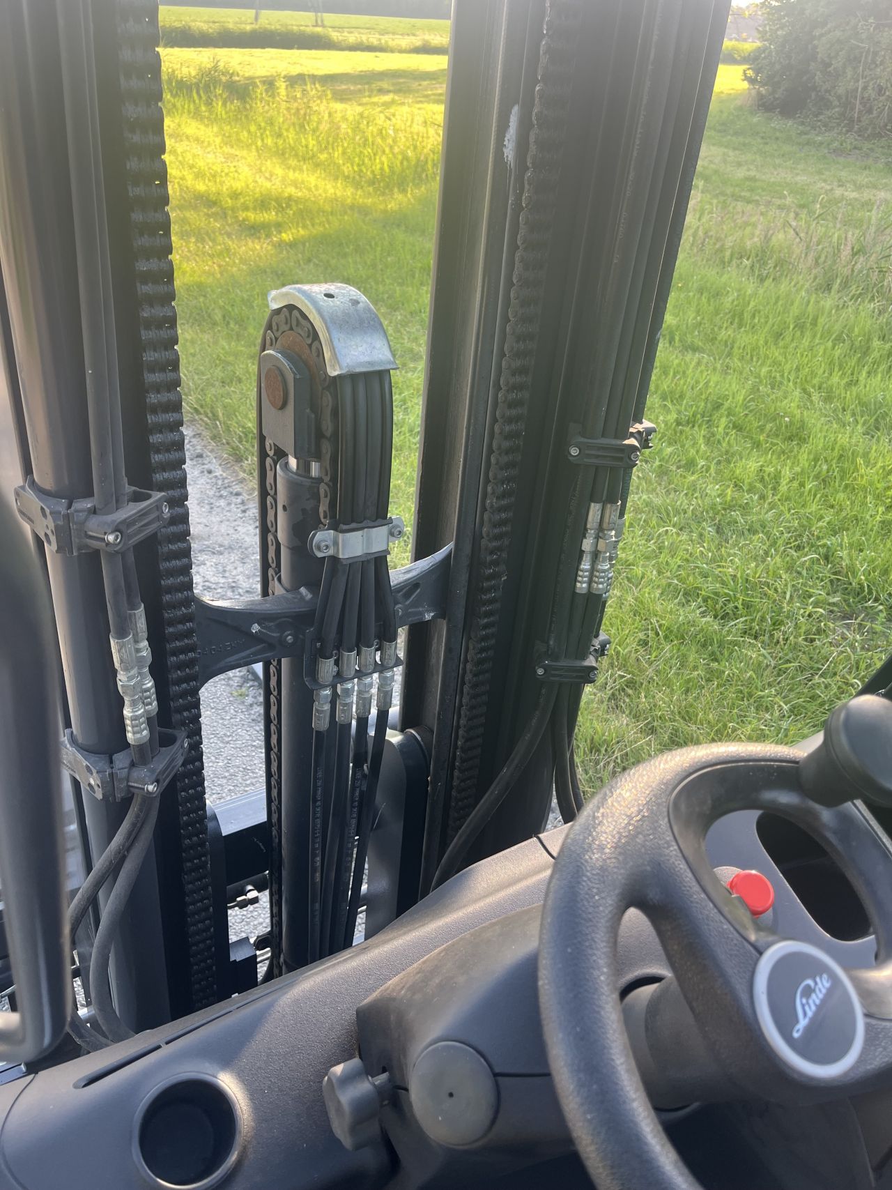Linde E25 -01 elektrische heftruck triplo 830uur! 2020