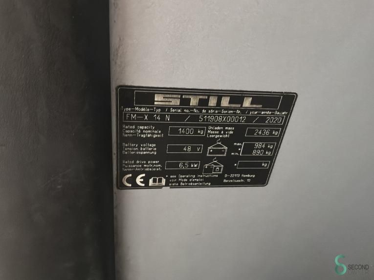 Reachtrucks Electric Still FM-X14N 2020