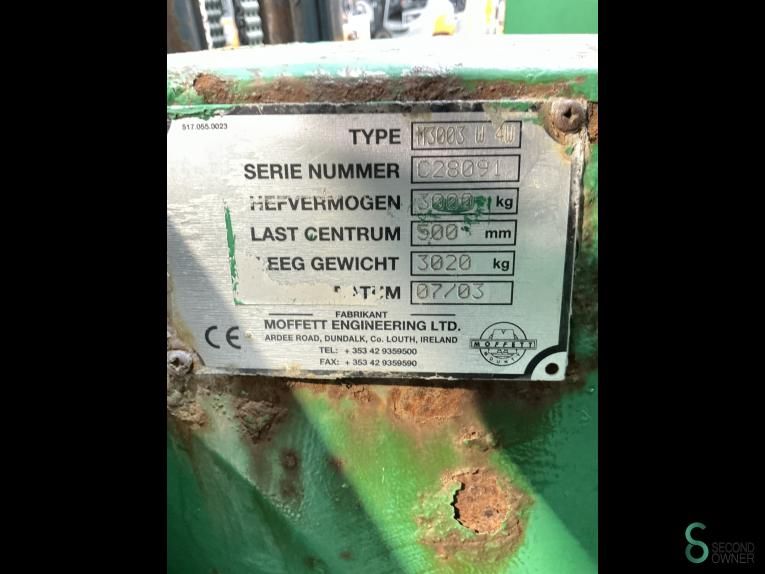Gabelstapler Diesel Moffett M7 3003W 4W 2003