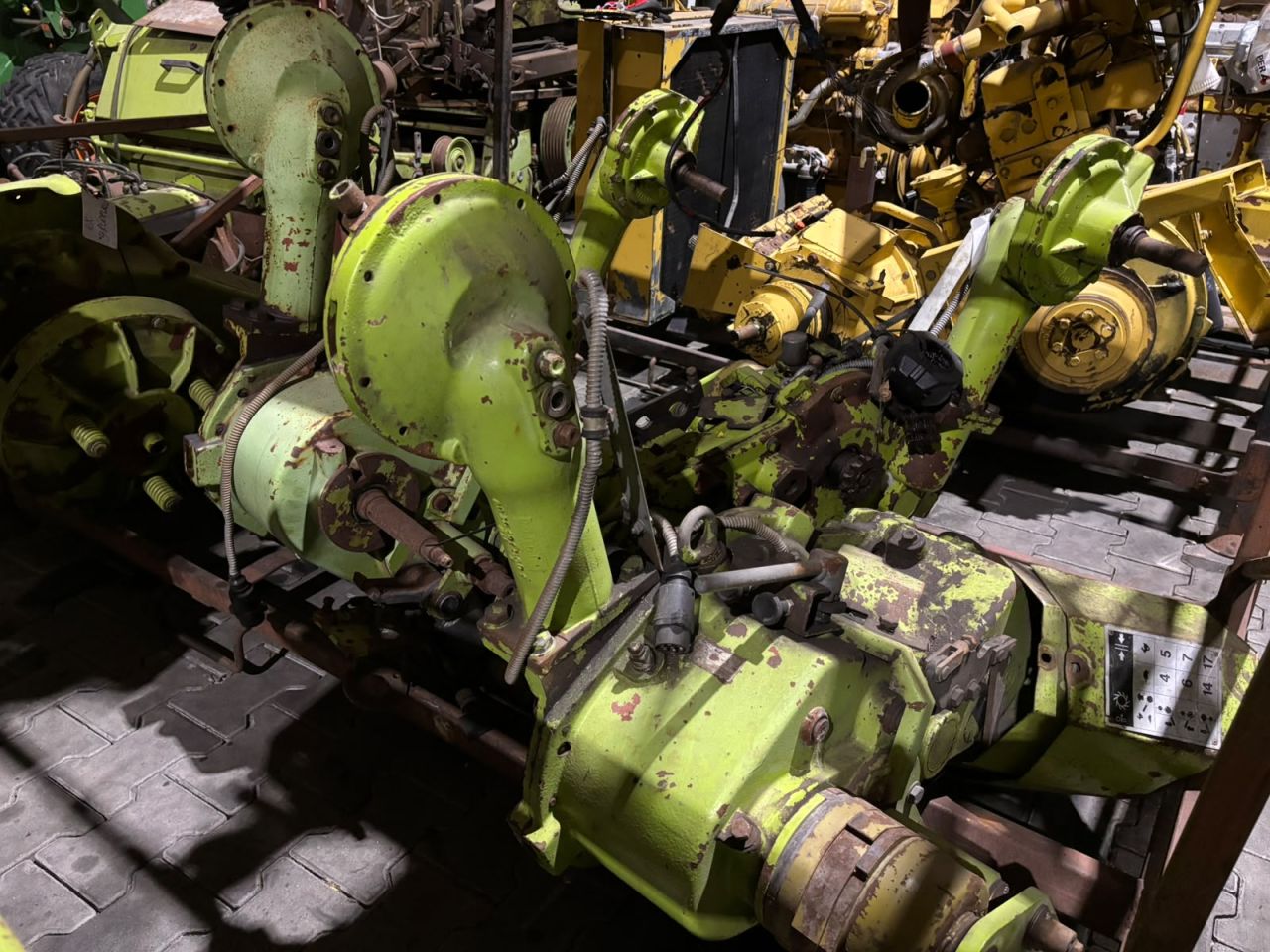4x snijlengtekast / schnittlangengetriebe Claas jaguar 800 serie