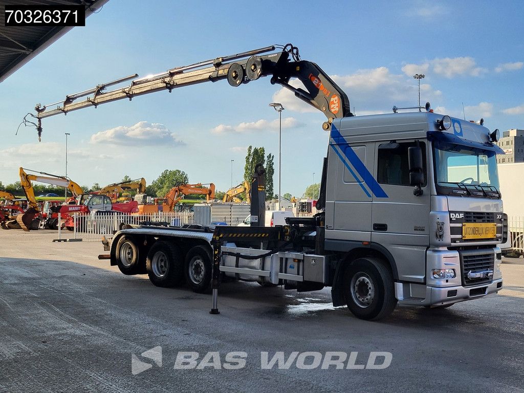 DAF XF95.430 8X2 PM21 S Crane 5x Extensions Manual Gearbox Hook Euro 3
