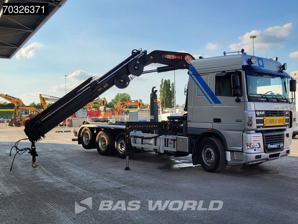 DAF XF95.430 8X2 PM21 S Crane 5x Extensions Manual Gearbox Hook Euro 3