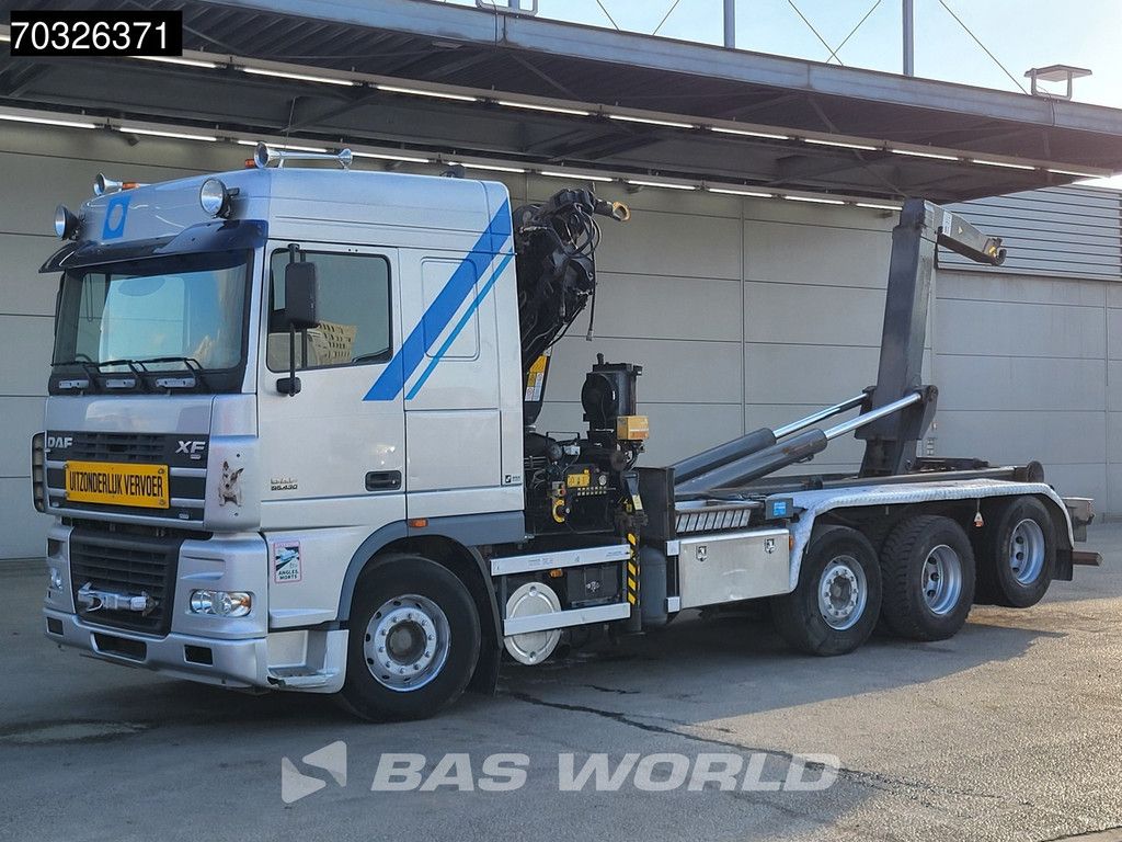 DAF XF95.430 8X2 PM21 S Crane 5x Extensions Manual Gearbox Hook Euro 3