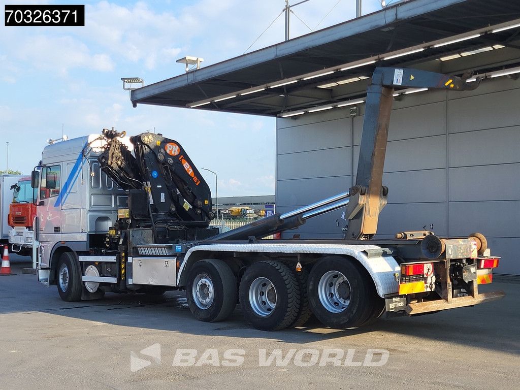 DAF XF95.430 8X2 PM21 S Crane 5x Extensions Manual Gearbox Hook Euro 3