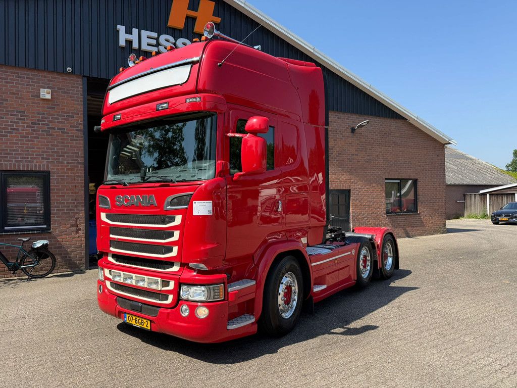 Scania R580 V8 6x2 Full Air Alcoa 2x tank NL Truck