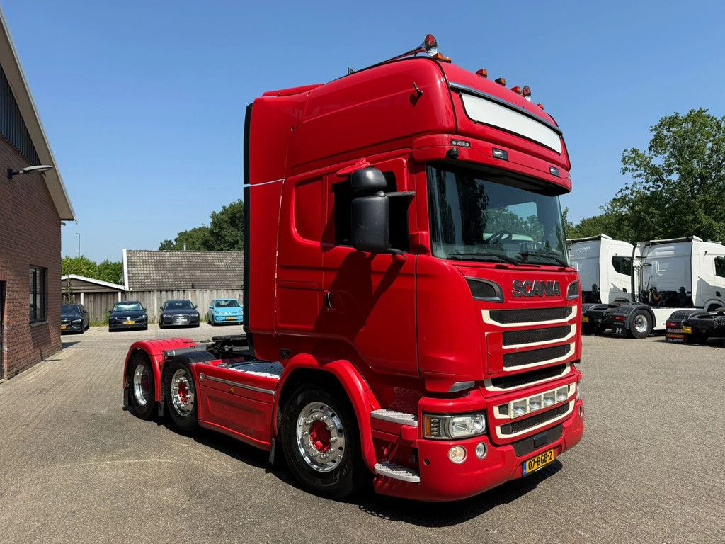 Scania R580 V8 6x2 Full Air Alcoa 2x tank NL Truck