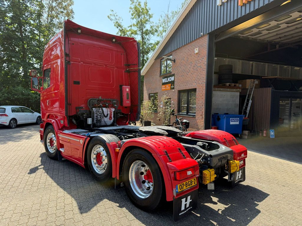 Scania R580 V8 6x2 Full Air Alcoa 2x tank NL Truck