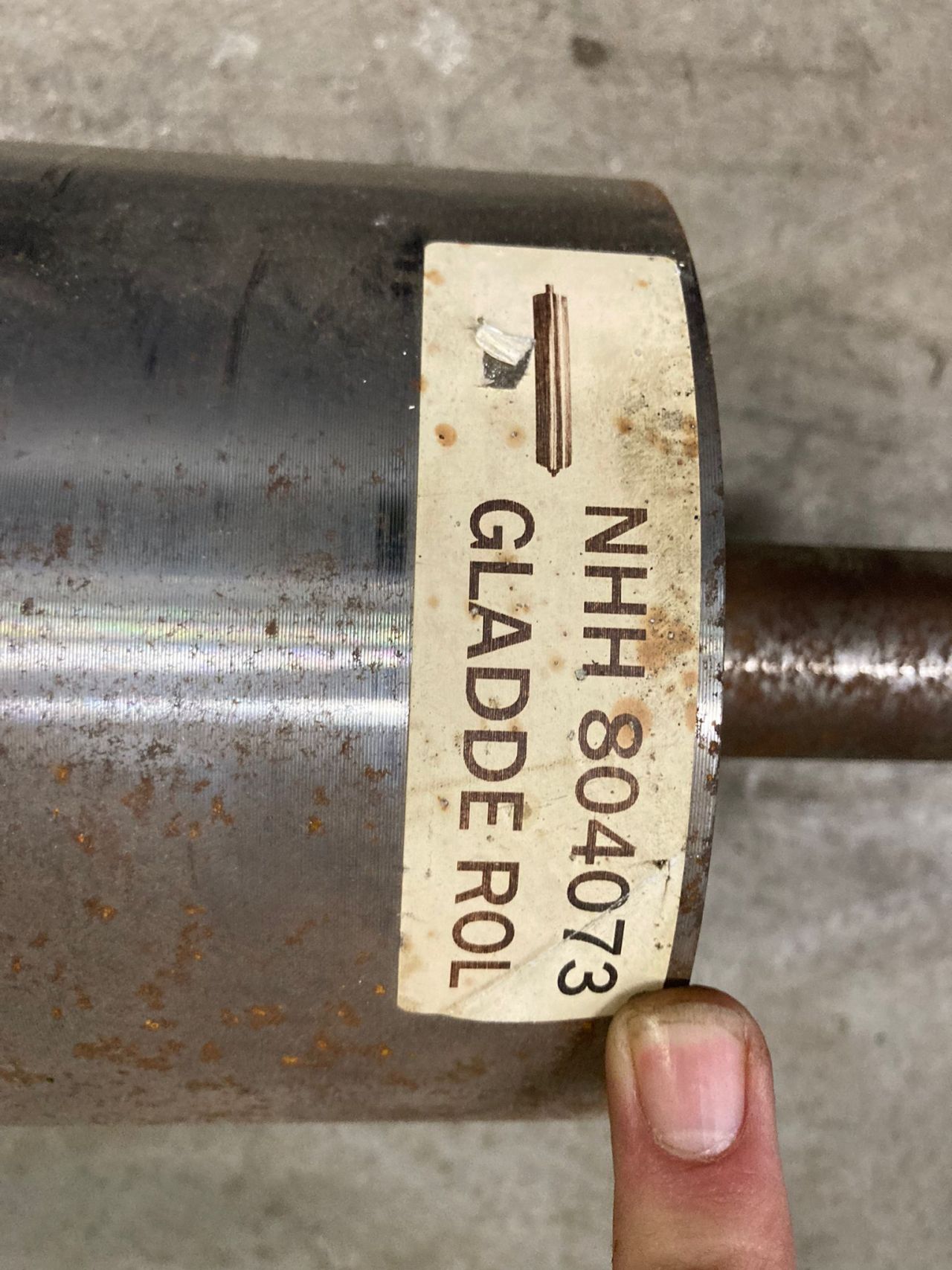New Holland 1900 gladde rol