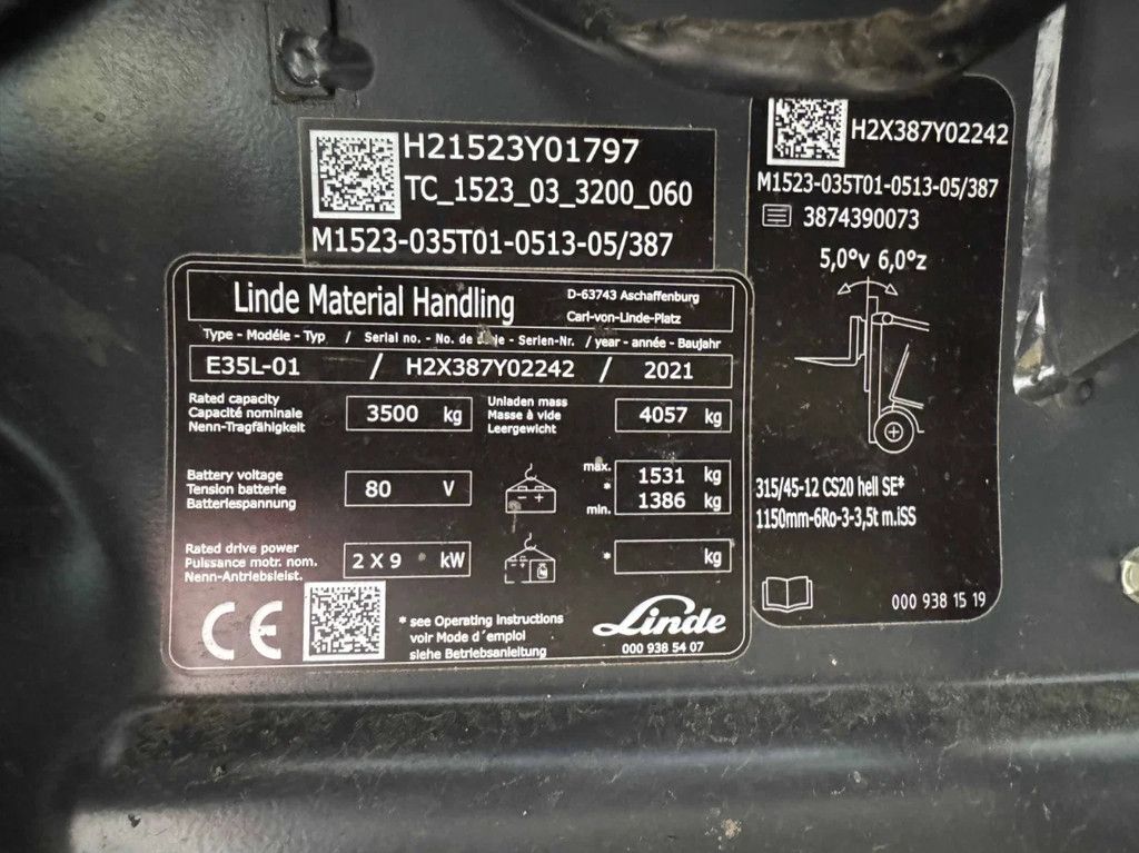 Linde E35L E35L