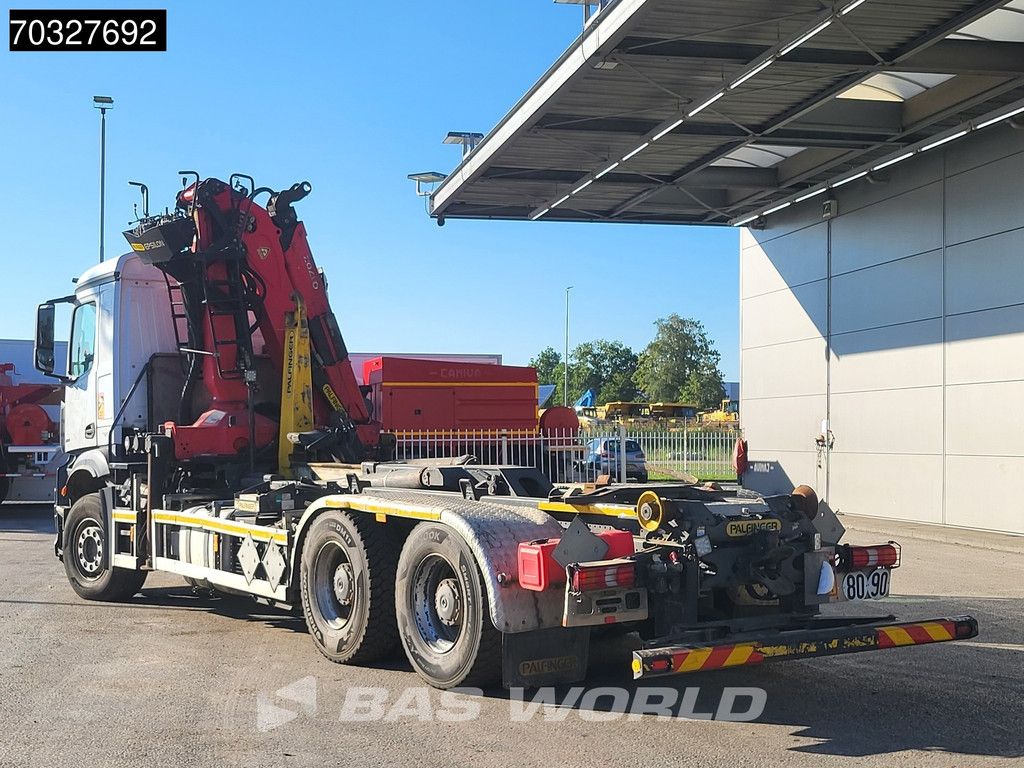 Mercedes Arocs 2651 6X4 BROKEN ENGINE Palfinger Q170Z Crane + Hook Euro 6