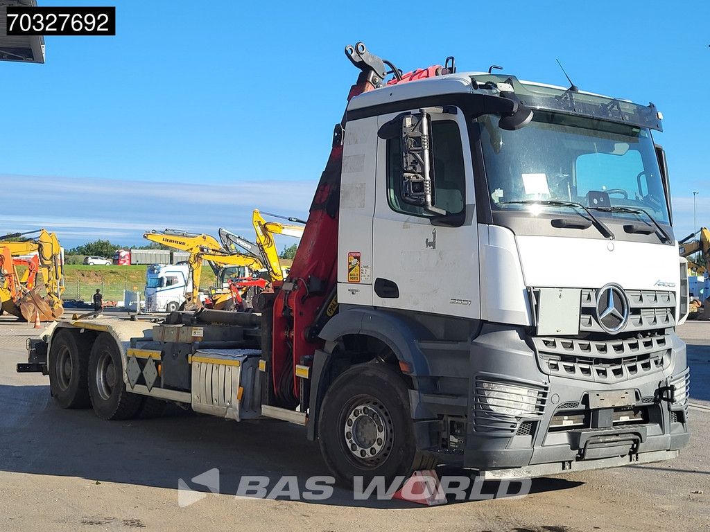 Mercedes Arocs 2651 6X4 BROKEN ENGINE Palfinger Q170Z Crane + Hook Euro 6