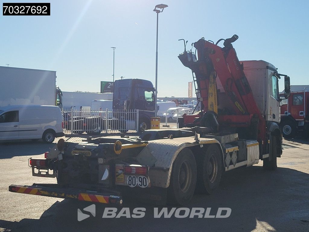 Mercedes Arocs 2651 6X4 BROKEN ENGINE Palfinger Q170Z Crane + Hook Euro 6