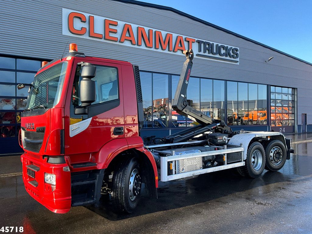 Iveco Stralis AD260S33 Euro 6 Multilift 20 Ton haakarmsysteem Just 197.693 Km!