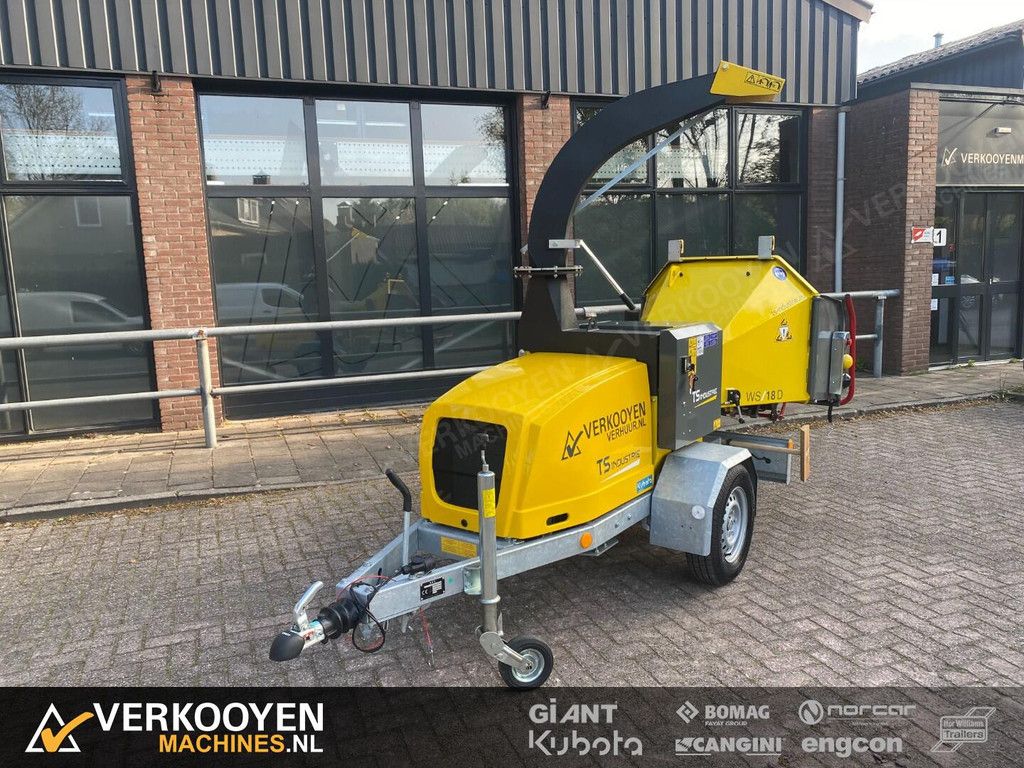 2022 TS Industrie WS/18D 35pk Versnipperaar / Hakselaar VV1224