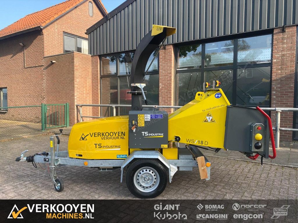 2022 TS Industrie WS/18D 35pk Versnipperaar / Hakselaar VV1224