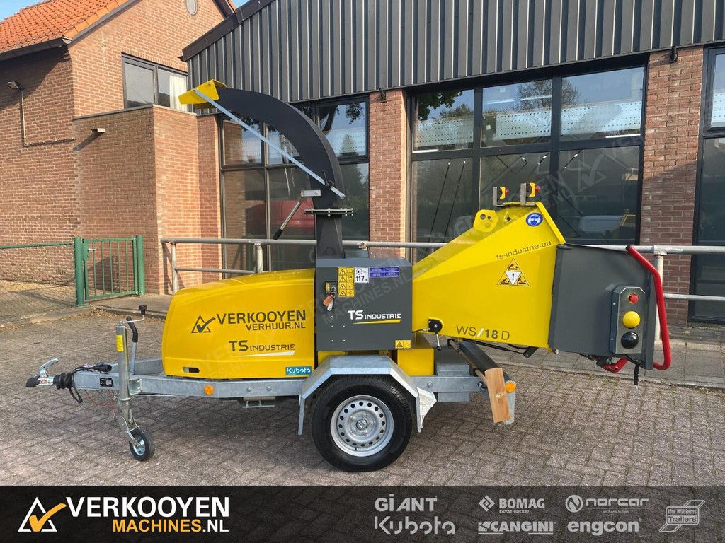 2022 TS Industrie WS/18D 35pk Versnipperaar / Hakselaar VV1224