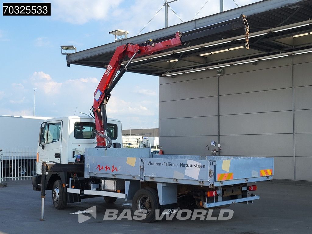 Nissan Atleon Atleon 95.19 4X2 HMF 503 K1 Crane kran 4m3 tipper Manual Euro 4