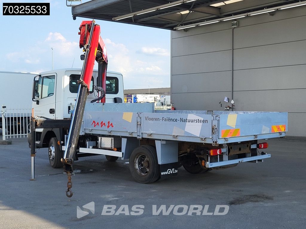Nissan Atleon Atleon 95.19 4X2 HMF 503 K1 Crane kran 4m3 tipper Manual Euro 4