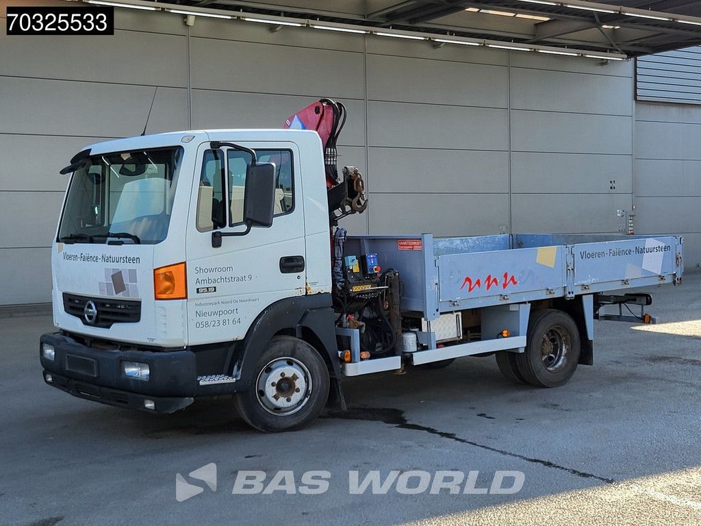 Nissan Atleon Atleon 95.19 4X2 HMF 503 K1 Crane kran 4m3 tipper Manual Euro 4