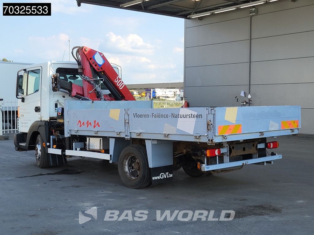 Nissan Atleon Atleon 95.19 4X2 HMF 503 K1 Crane kran 4m3 tipper Manual Euro 4