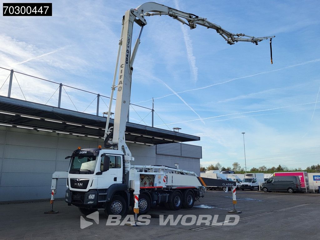 MAN TGS 41.460 8X4 CIFA K40C-PU1607 Pump 935hours! Big-Axle Steelsuspension Euro 6