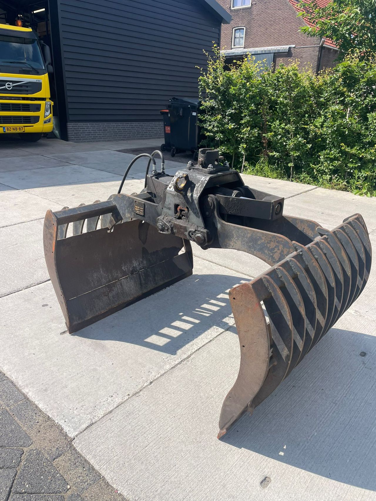 Grijper Bakker inhoud 650 liter