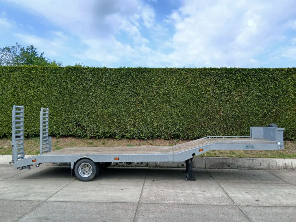 Veldhuizen 5,0-tons Semi-dieplader oplegger 7,5 m.