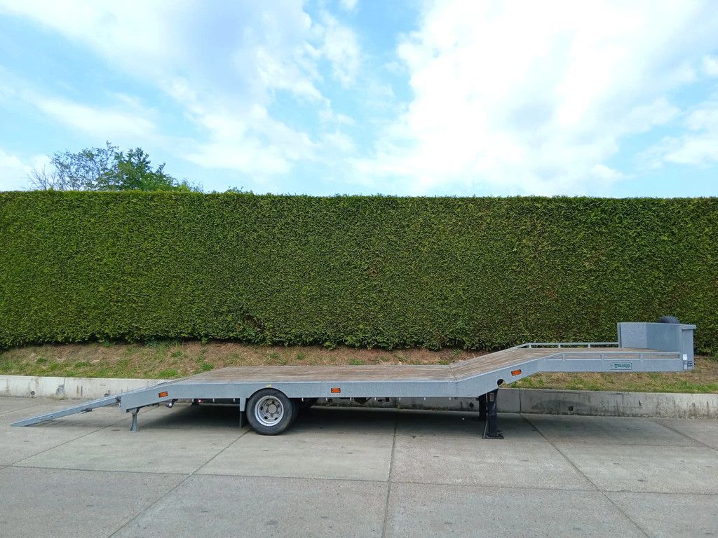 Veldhuizen 5,0-tons Semi-dieplader oplegger 7,5 m.