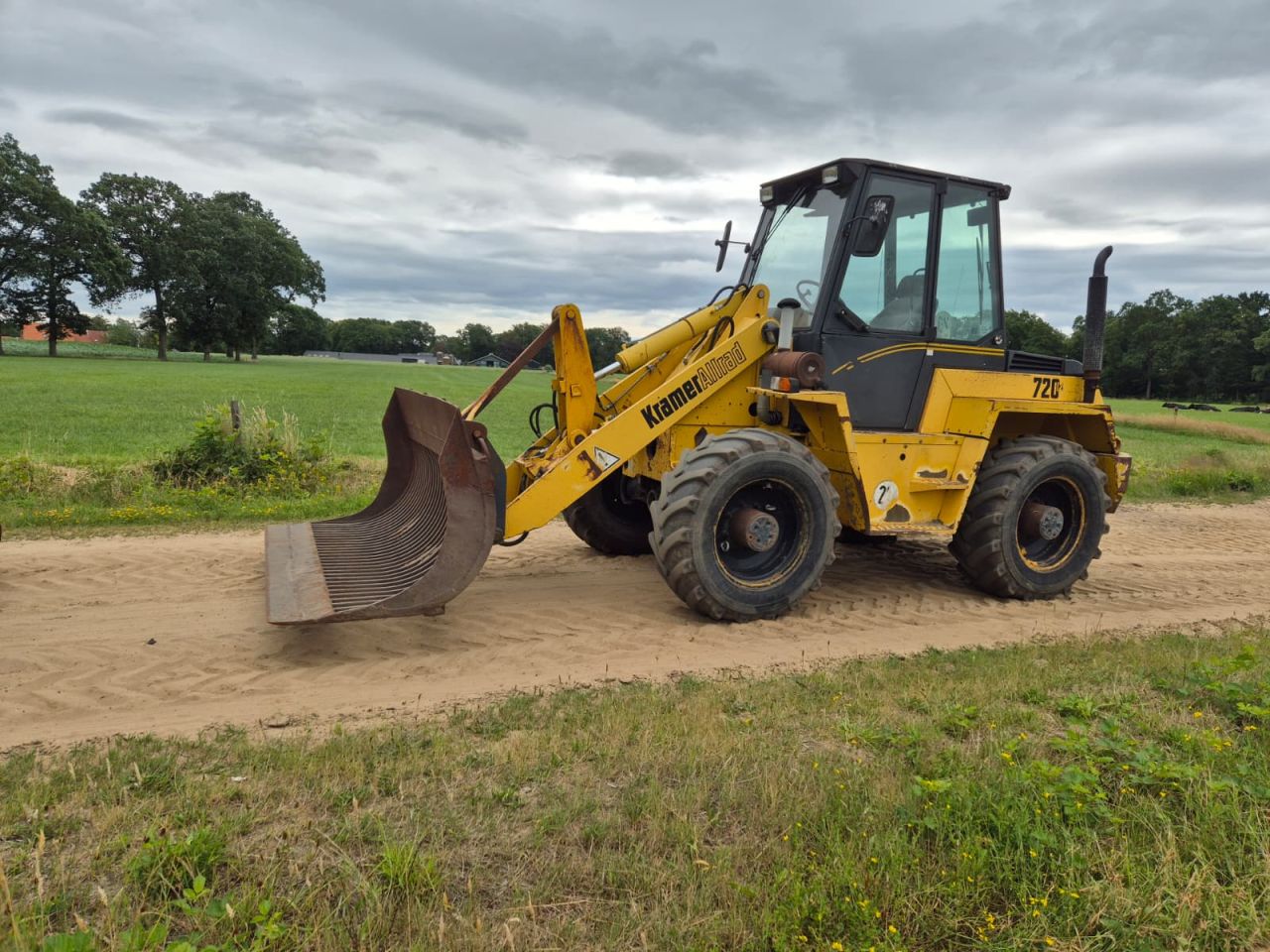 Kramer 720 wiellader Shovel 4x4x4