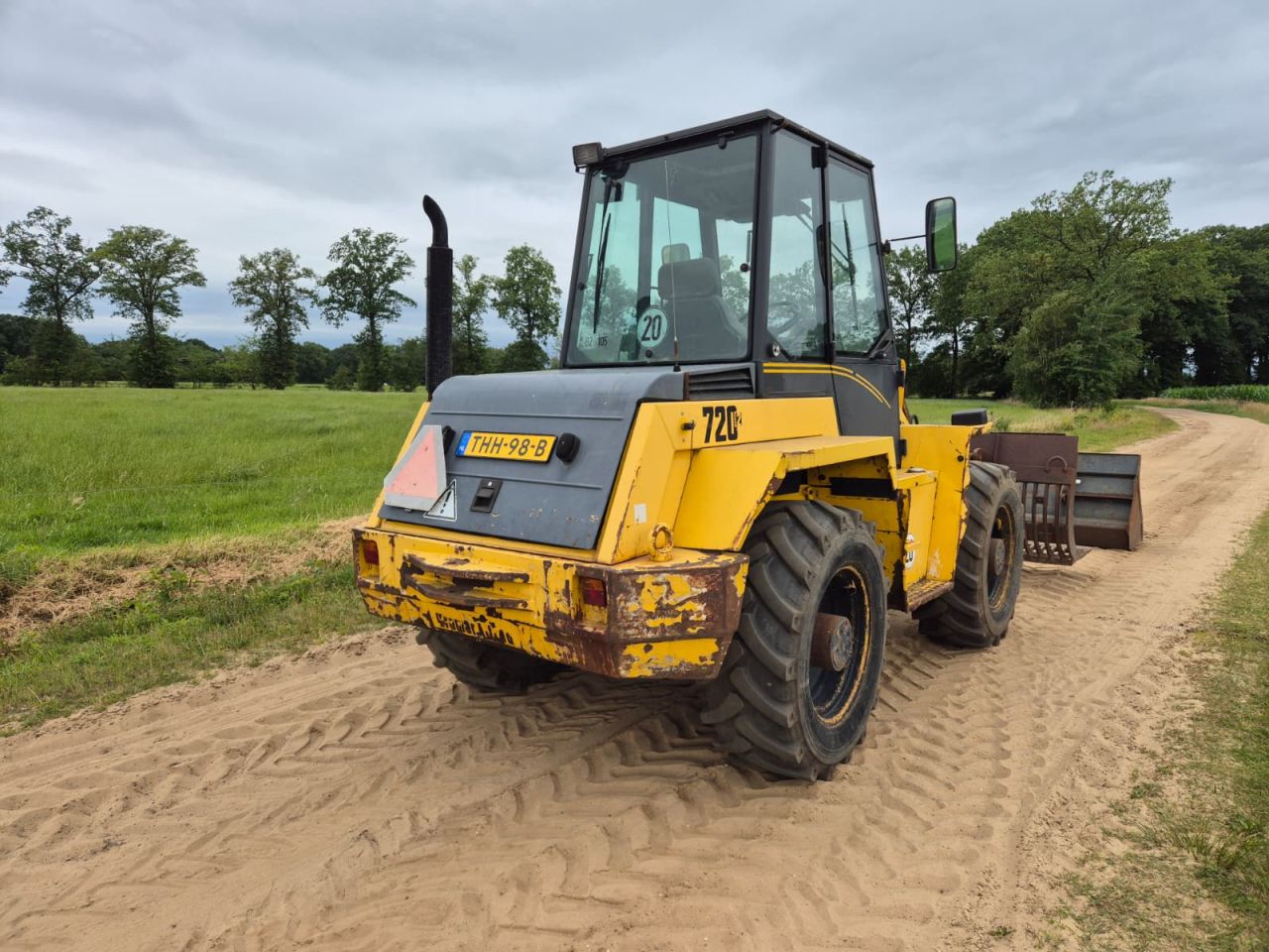 Kramer 720 wiellader Shovel 4x4x4