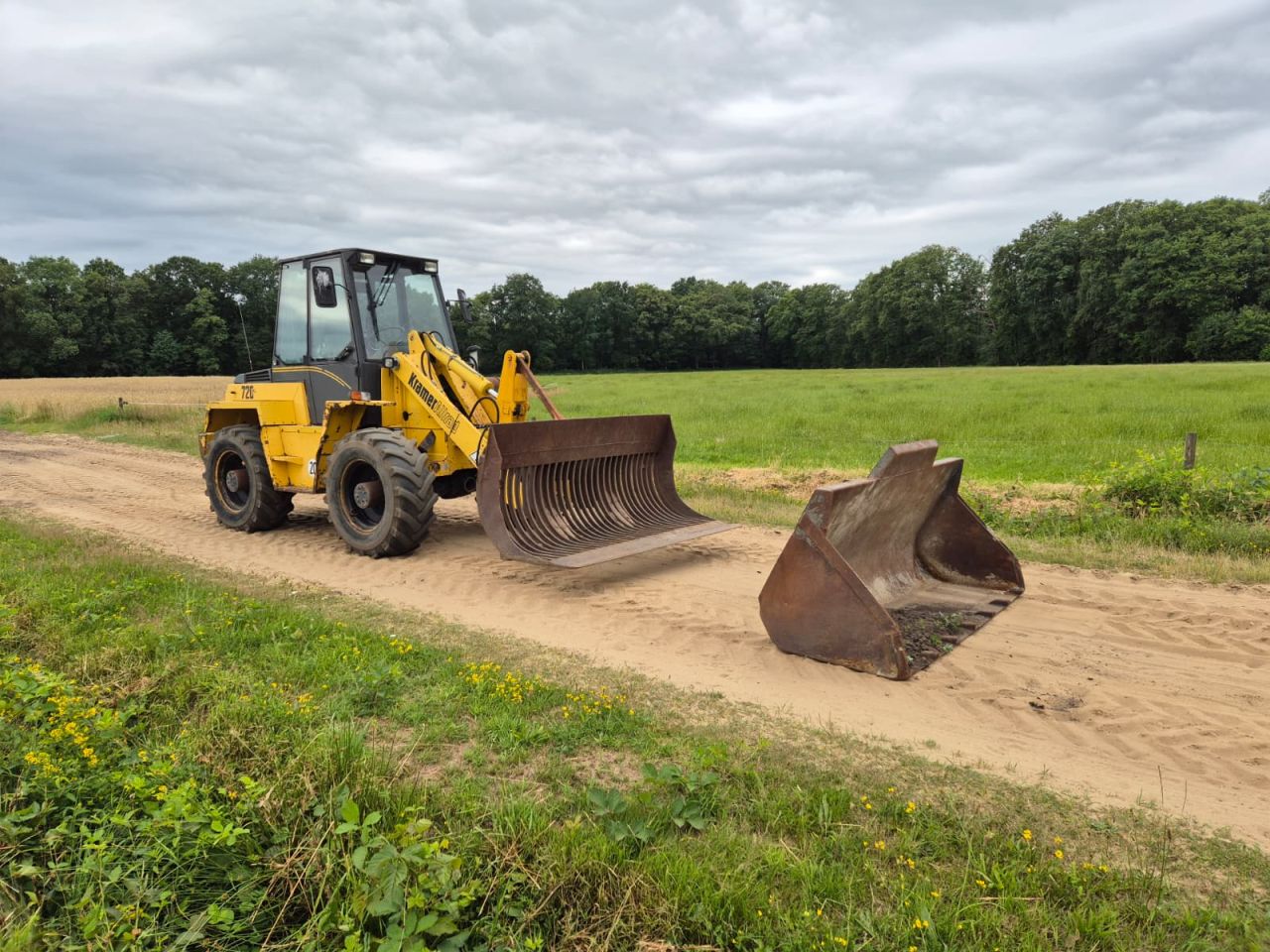 Kramer 720 wiellader Shovel 4x4x4