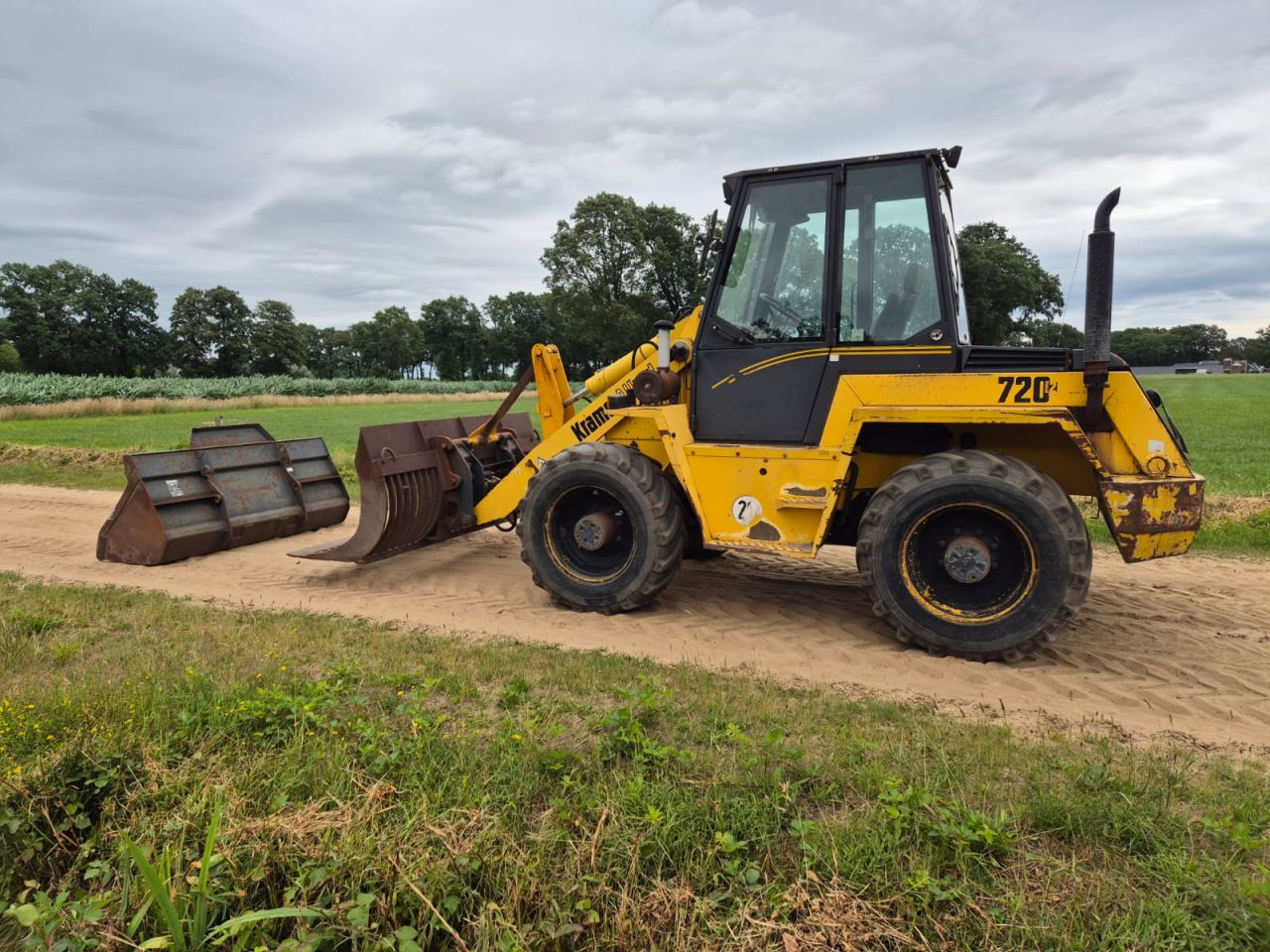 Kramer 720 wiellader Shovel 4x4x4
