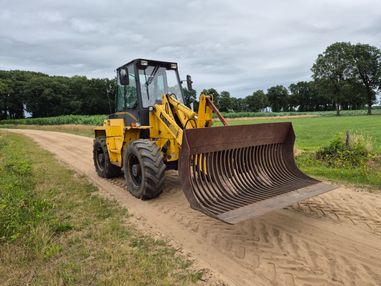 Kramer 720 wiellader Shovel 4x4x4